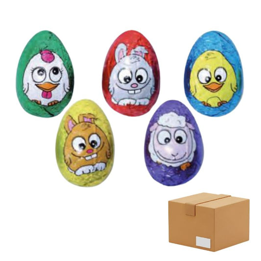 Œufs sous alu Chocolat au Lait 18g - Carton de 150ex