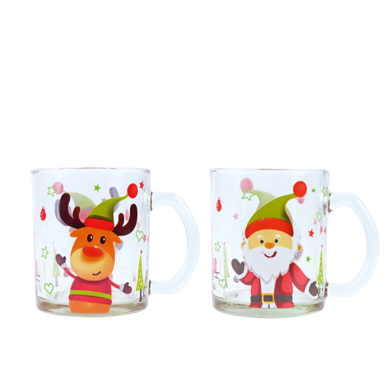 Mug décor noël garni confiseries