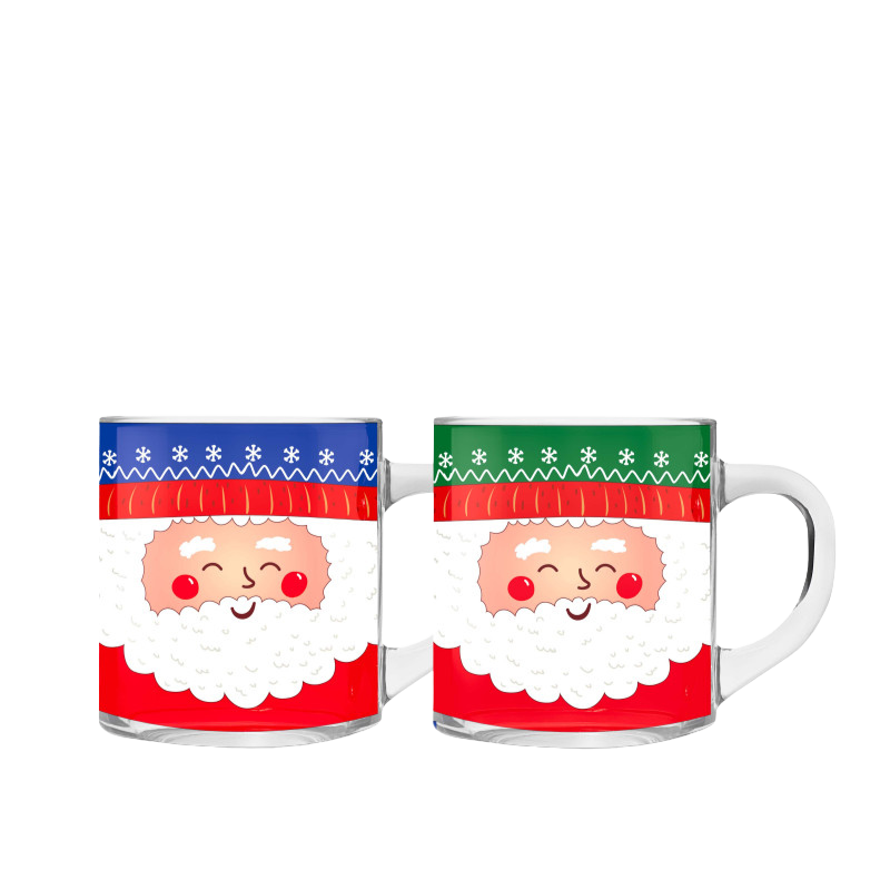 Mug décor noël garni confiseries