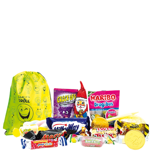 Sac Piscine Happy garnie de 16 confiseries