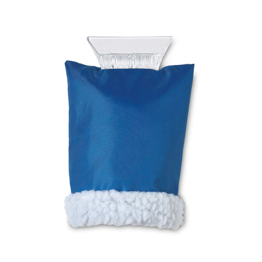 Grattoir à glace en plastique pour voiture avec gant de protection