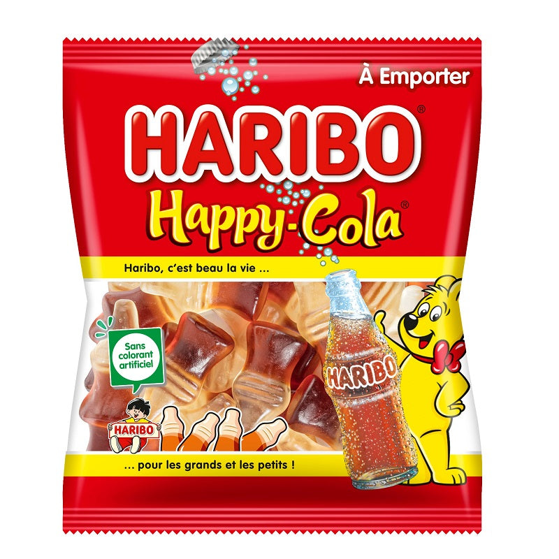 Happy cola Haribo sachet 120g X30 – Comax