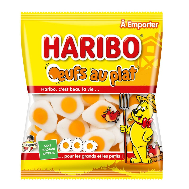 Oeufs Au Plat Haribo 120gr x30