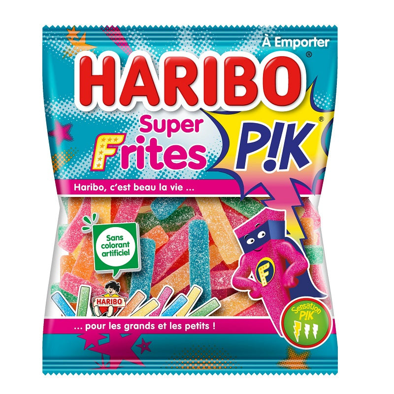 Haribo Super Frites Pik sachet 120g x30