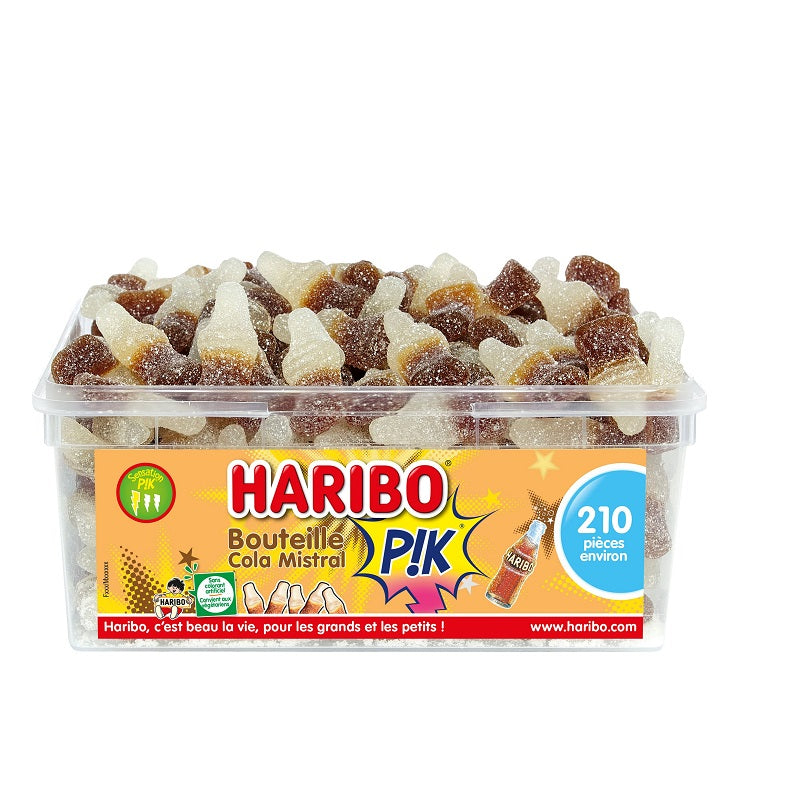 Cola Mistral Pik Haribo Boite 210 Bonbons