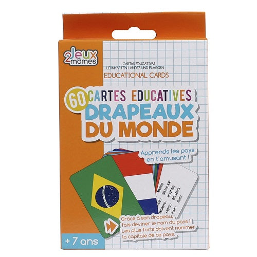 Cartes Educatives Pays Drapeaux