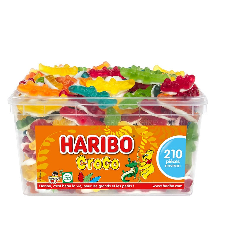 Croco Haribo boite de 210 Bonbons Haribo