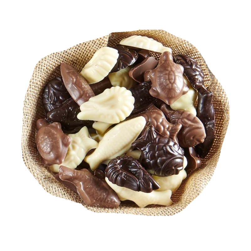 Friture chocolat au lait 125g