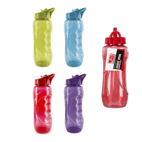 Gourde sport avec paille