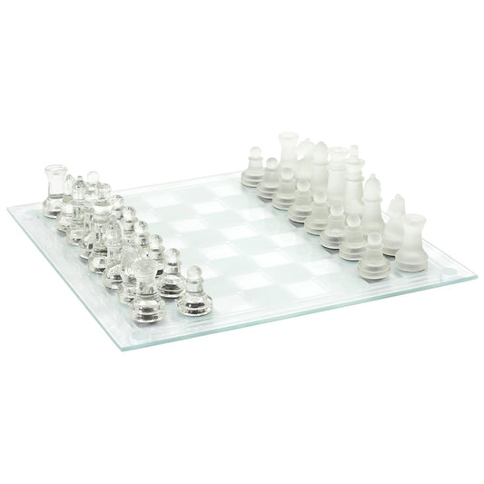 Jeu d'Echecs en verre