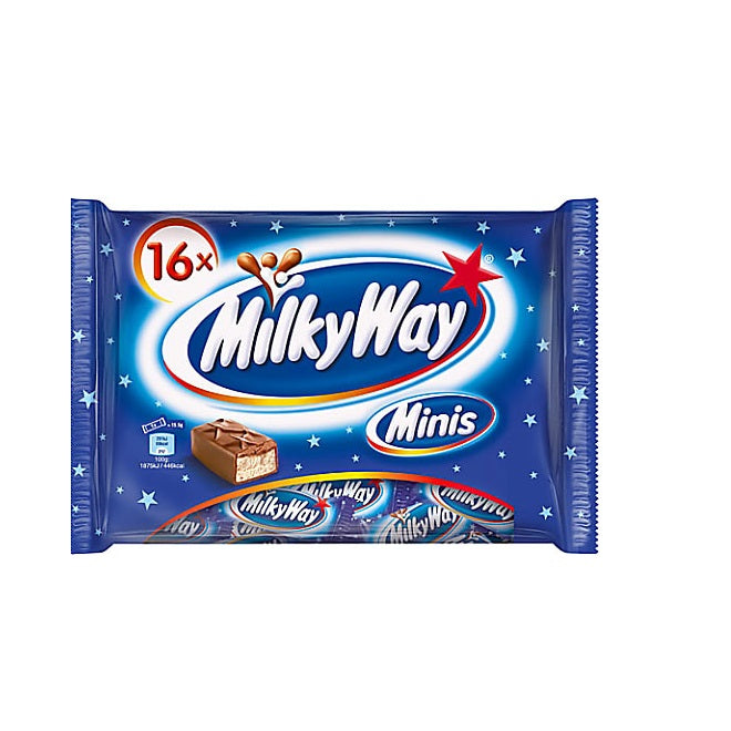 Mini Barres MilkyWay carton de 252