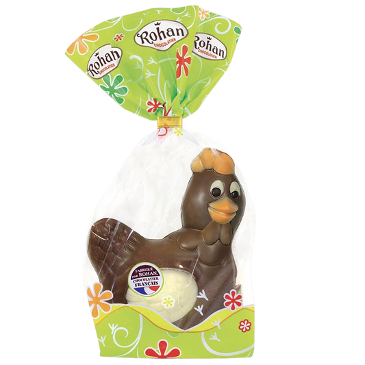 Moulage de Paques Poule Chocolat au Lait 200g Rohan