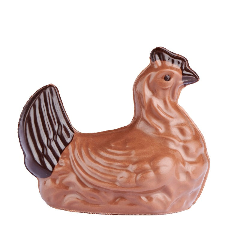 Moulage de Paques Poule au Chocolat