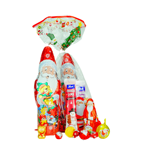 Sachet tout chocolat garni de 10 chocolats