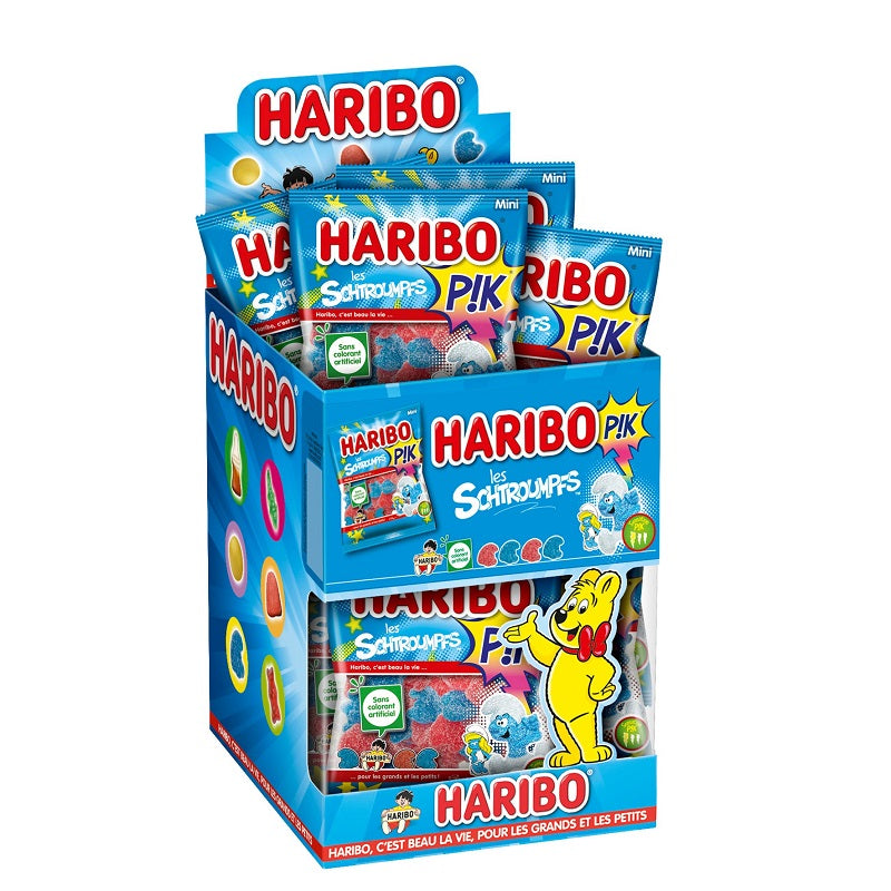 Schtroumpfs PIK Haribo mini-sachets 40g