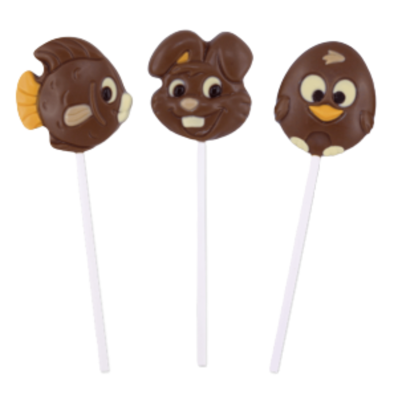 Sucette Chocolat au lait de Paques