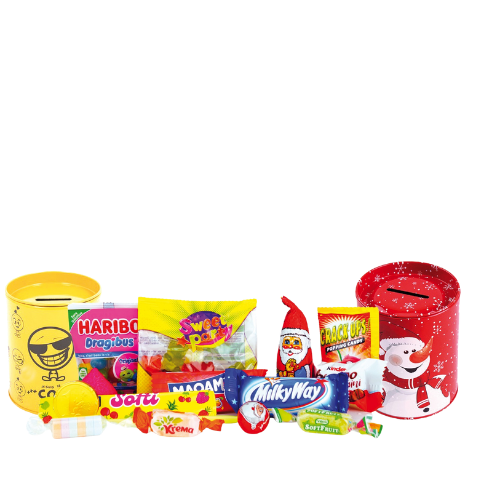 Tirelire pot à crayons decor Noël