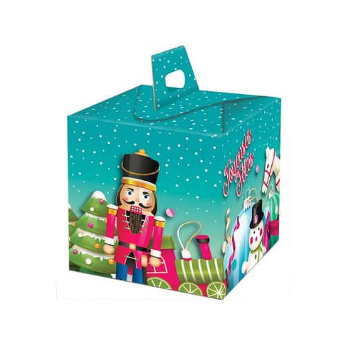 Cube décor Noël à garnir de Confiseries