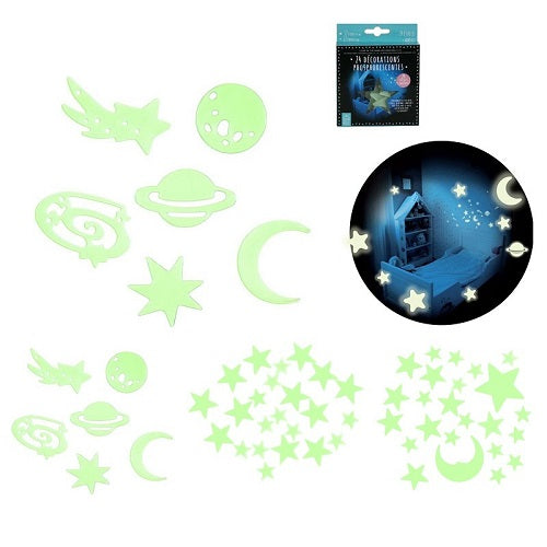 STICKERS PHOSPHORESCENTS