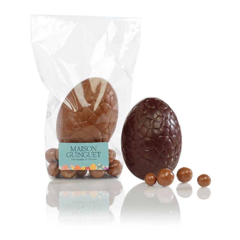 Œuf craquelé en Chocolat 80g