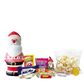 Boite métal Pere Noel garnie de 16 confiseries