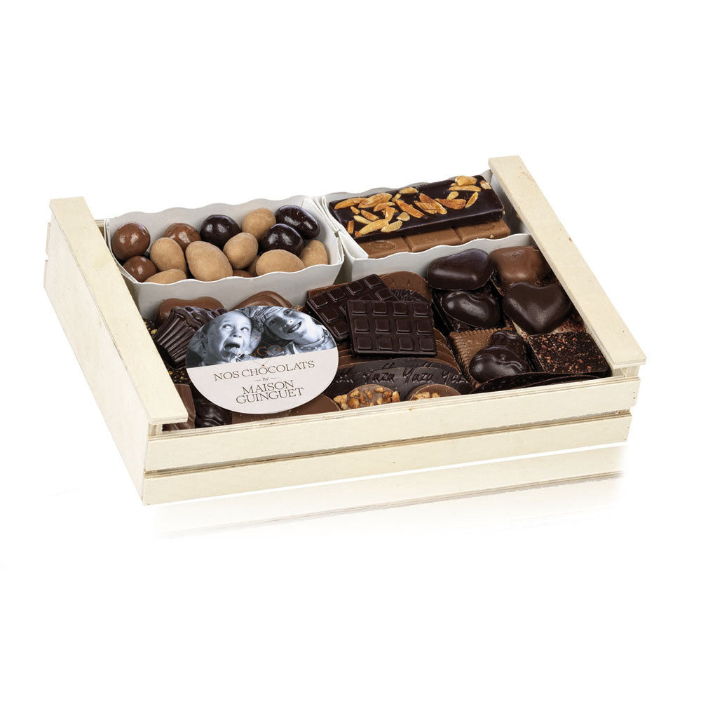 Cagette Assortiment de Chocolats - Artisan chocolatier français dans le Lot et Garonne.