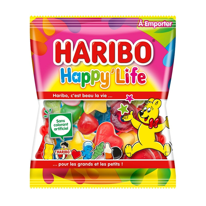 Happy Life Mélange Bonbons Haribo