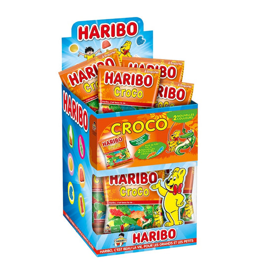 Mini Croco Haribo 30 sachets 40g