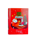 Livre en métal décor Noël