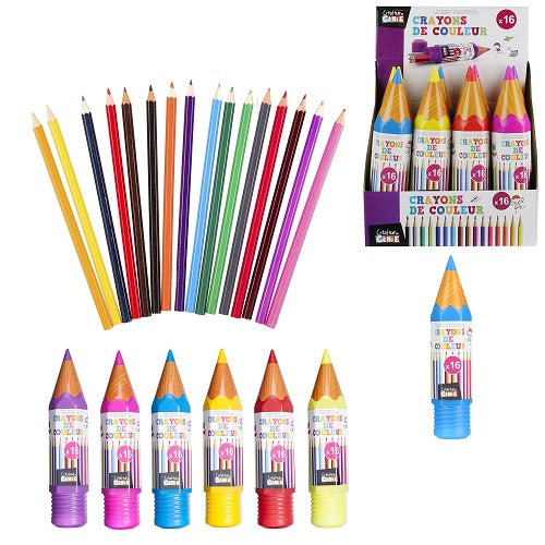 Huaxingda Crayons géants en Bois,Crayon Papeterie géant - Énorme Couleur  pour l'écriture des Enfants d'âge préscolaire, 35 cm Long : :  Fournitures de bureau